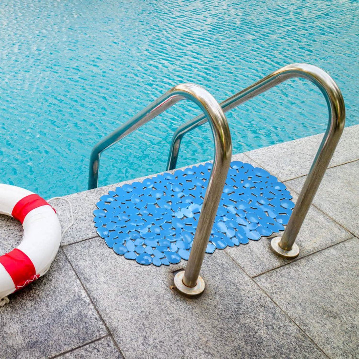 Non-Slip Massage Pebble Bath Mat