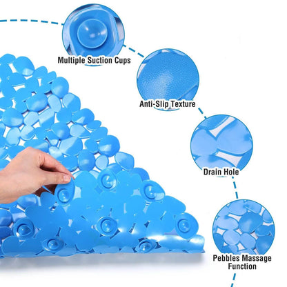 Non-Slip Massage Pebble Bath Mat