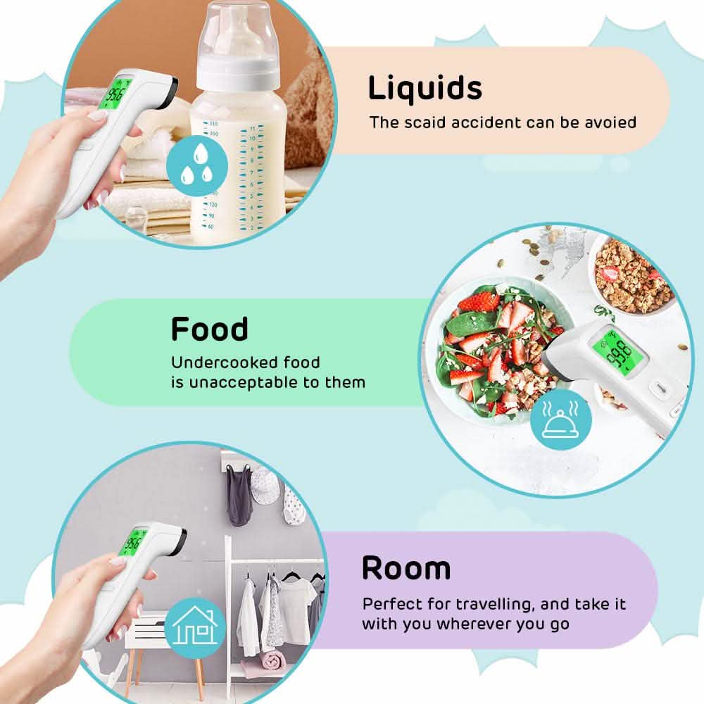 Non Touch Baby and Adults Forehead Thermometer