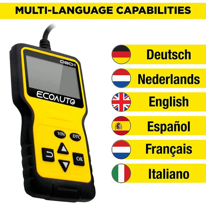 OBD2 Car Code Scanner & Reader Tool for All Vehicles