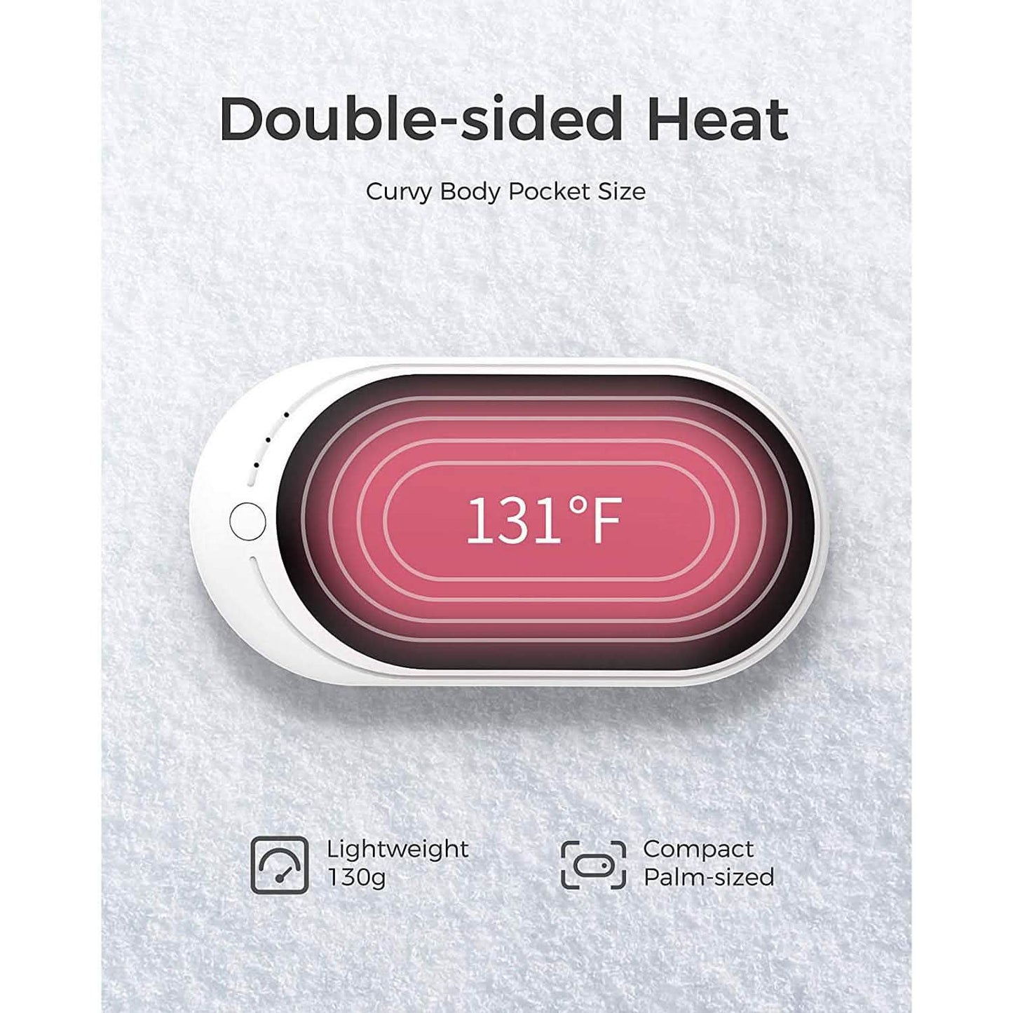 OCOOPA 5200 mAh Electric Portable Pocket Hand Warmer/Power Bank