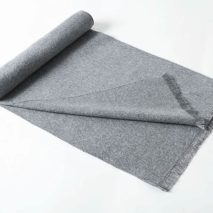 Ohayomi Mens Winter Cashmere Fashion Formal Soft Scarves