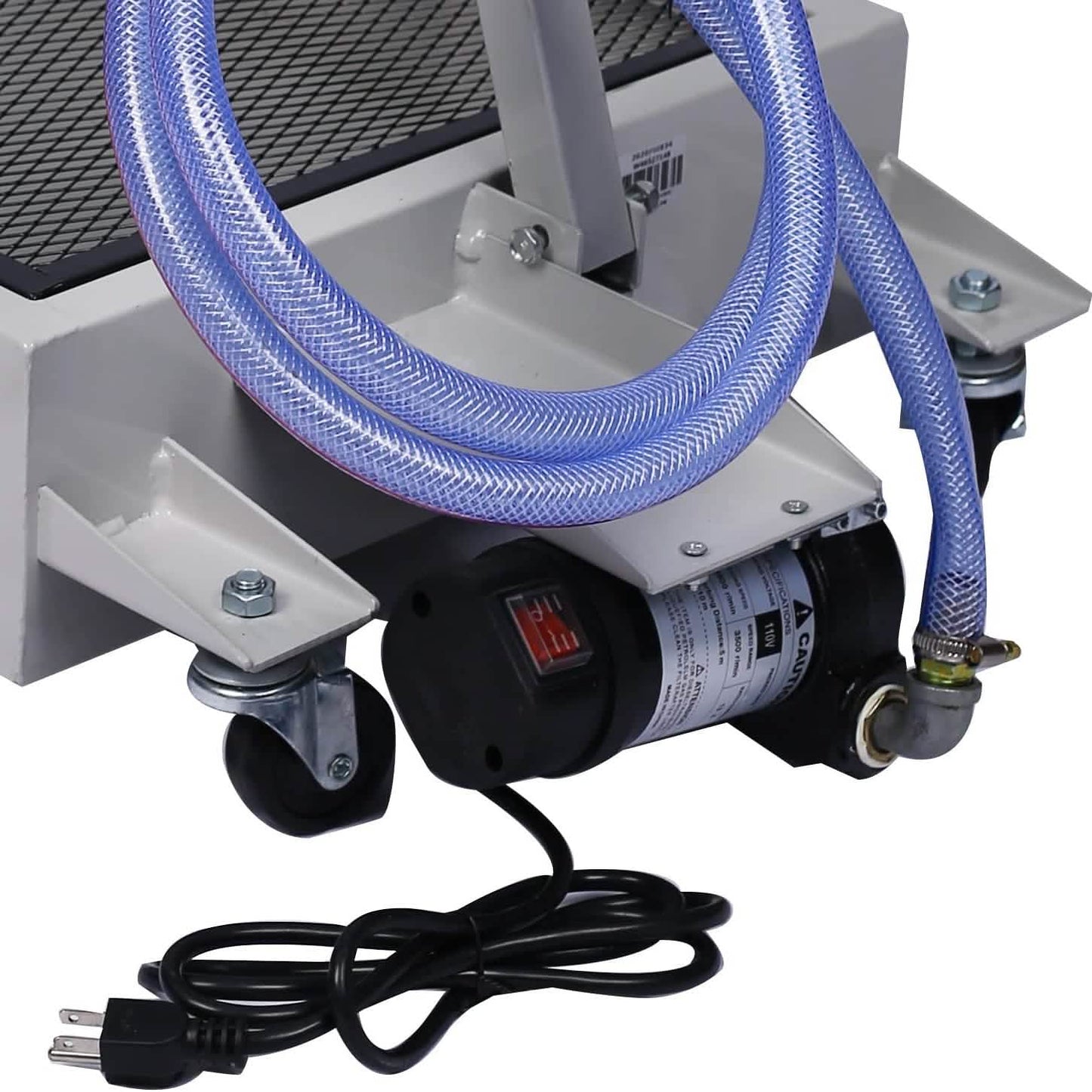 Oil Drain Pan with Electric Pump