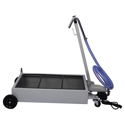 Oil Drain Pan with Electric Pump