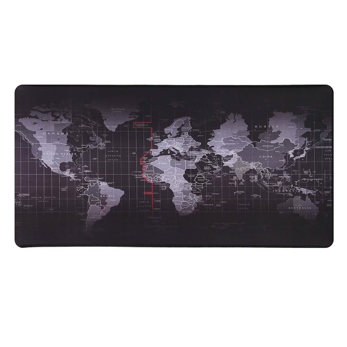 Old World Map Full Desk Coverage Gaming and Office Mousepad