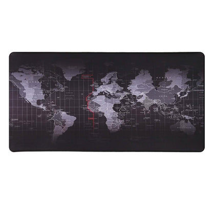 Old World Map Full Desk Coverage Gaming and Office Mousepad