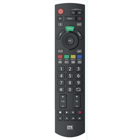One For All URC1914 for Panasonic 1-Device Universal Remote Control