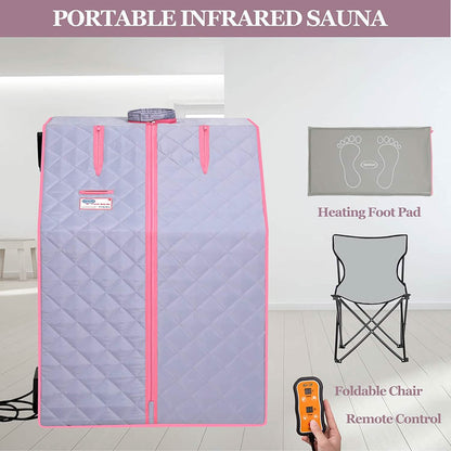 One Person Portable Full Body Sauna Tent SPA Set for Home