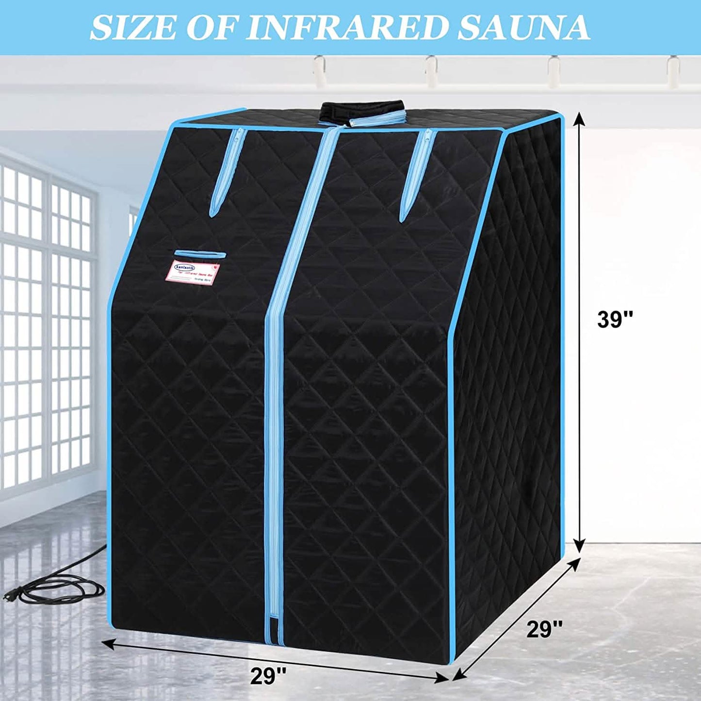 One Person Portable Full Body Sauna Tent SPA Set for Home