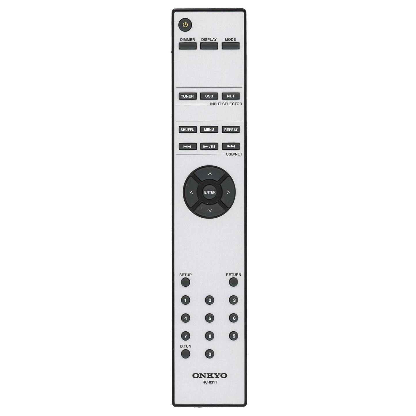 Onkyo RC831T Receiver Remote Control - 24140831 | RC-831T
