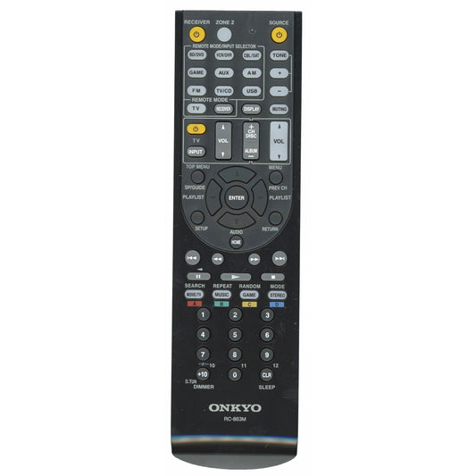 Onkyo RC863M Receiver Remote Control | RC-863M