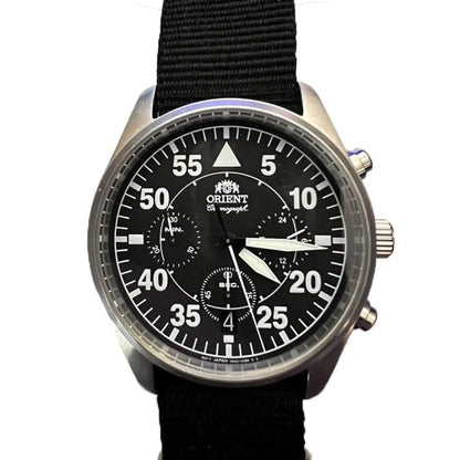 ORIENT VR32-UAB0 Men's Quartz-Chronograph with Date (Refurbished)