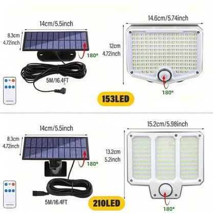 Outdoor LED Solar Security Lights