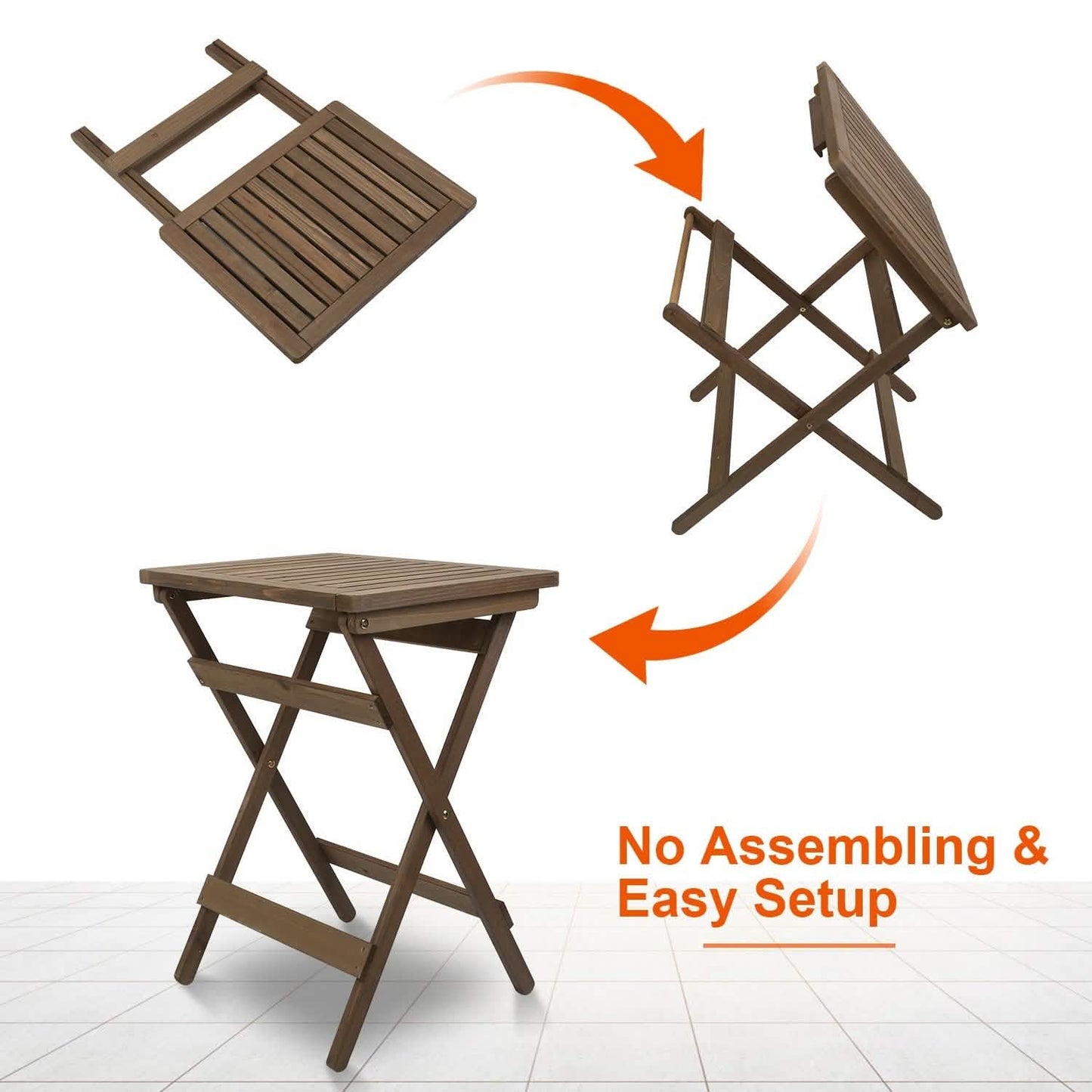Outdoor Side Table Portable Folding Table