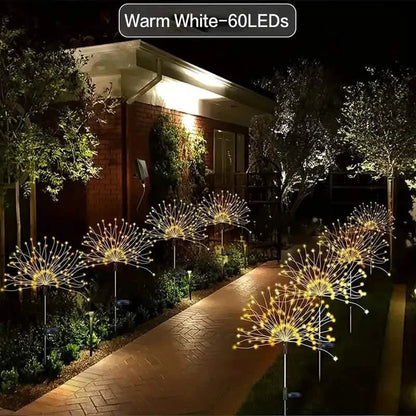 Outdoor Solar Garden Lights with 8 Lighting Modes