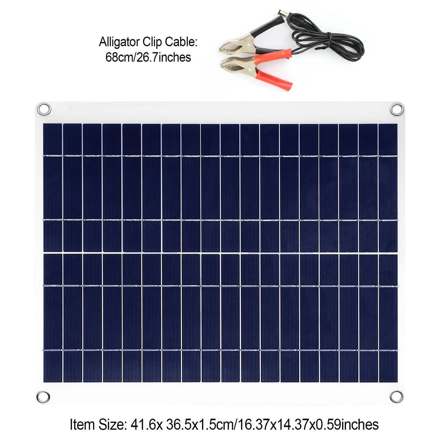 Outdoor Solar Panel 12V 25W Car Battery Charger