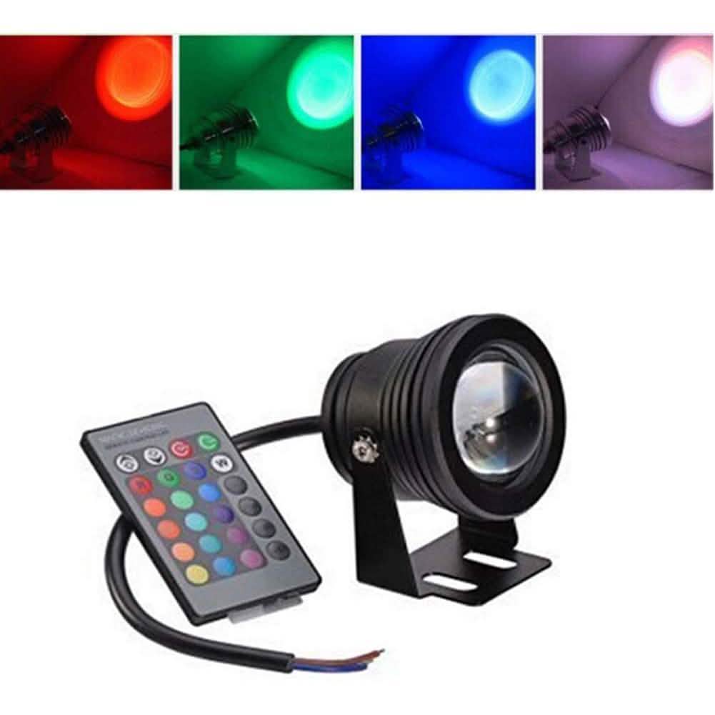 Outdoor Submersible Lights Remote-Controlled RGB 12 V LED Beads
