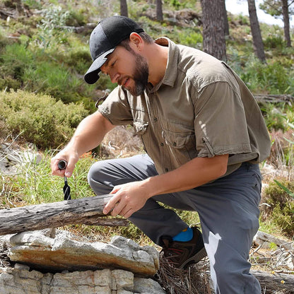Outdoor Survival Tools for Bushcraft Hand Auger