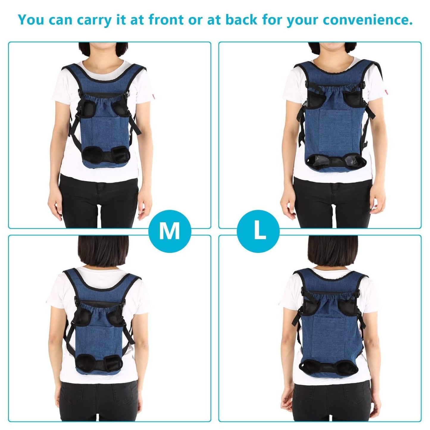 Ownpets Legs Out Front Dog Carrier