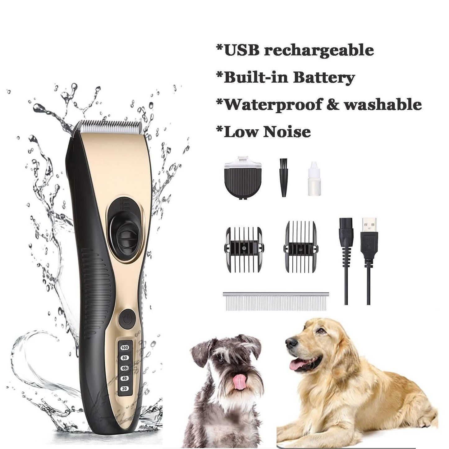 OWNPETS Pet Hair Clipper Set