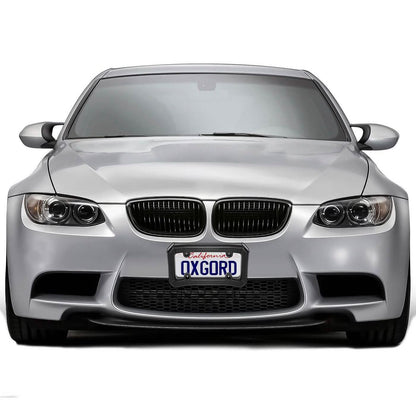 OxGord Front Car Bumper Guard Protector- Complete Durable Coverage - License Plate Frame Holder