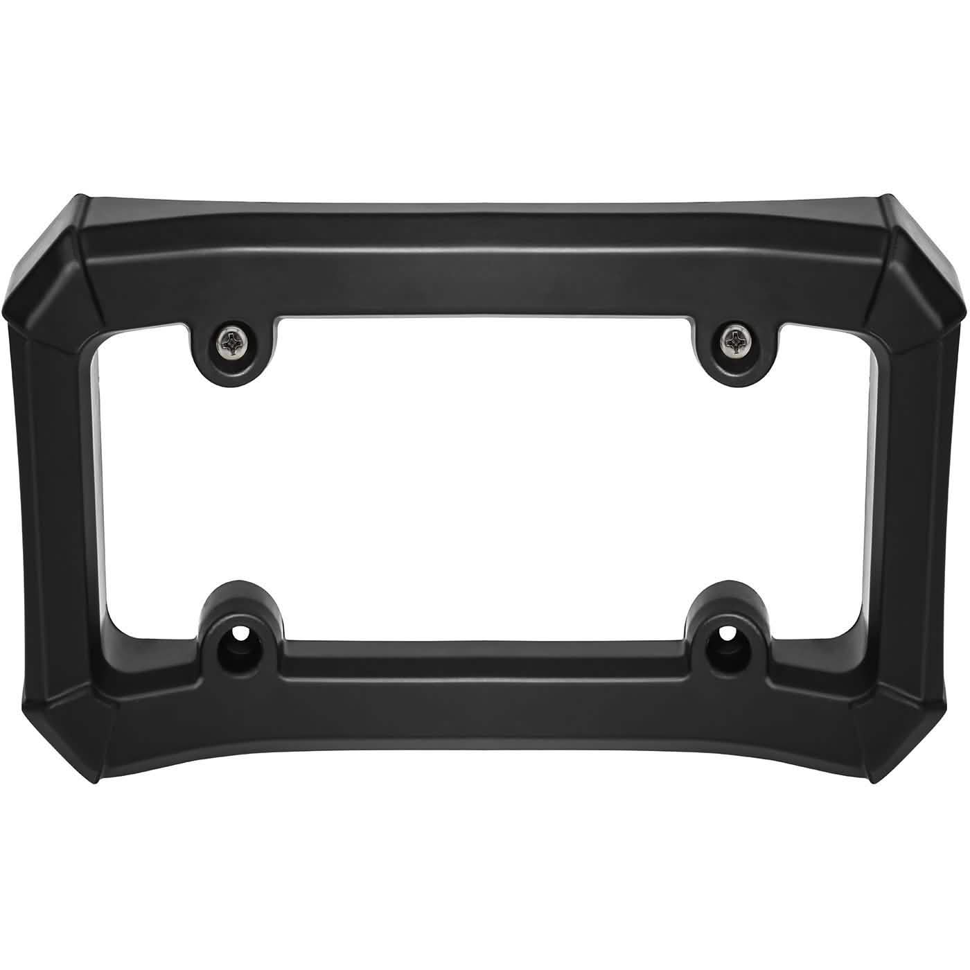 OxGord Front Car Bumper Guard Protector- Complete Durable Coverage - License Plate Frame Holder