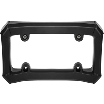 OxGord Front Car Bumper Guard Protector- Complete Durable Coverage - License Plate Frame Holder