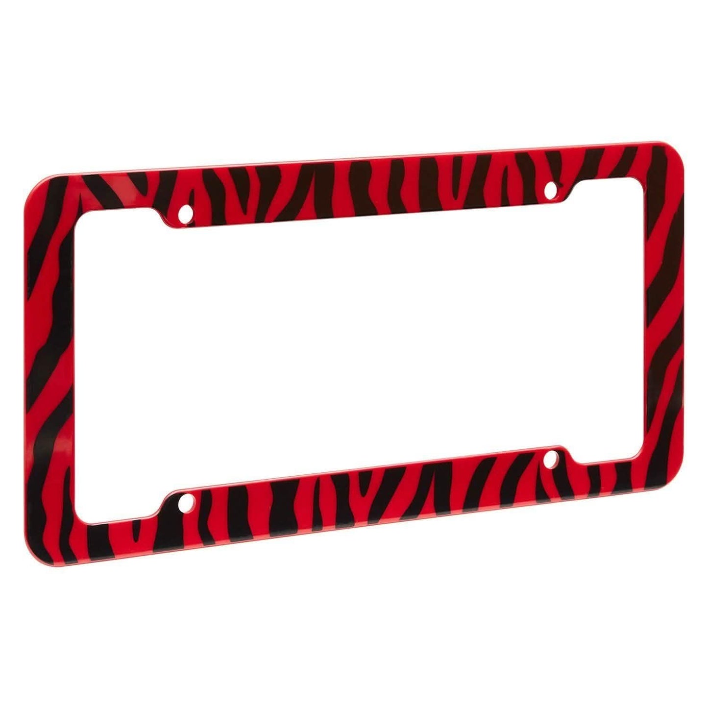 OxGord Zebra License Plate Frame