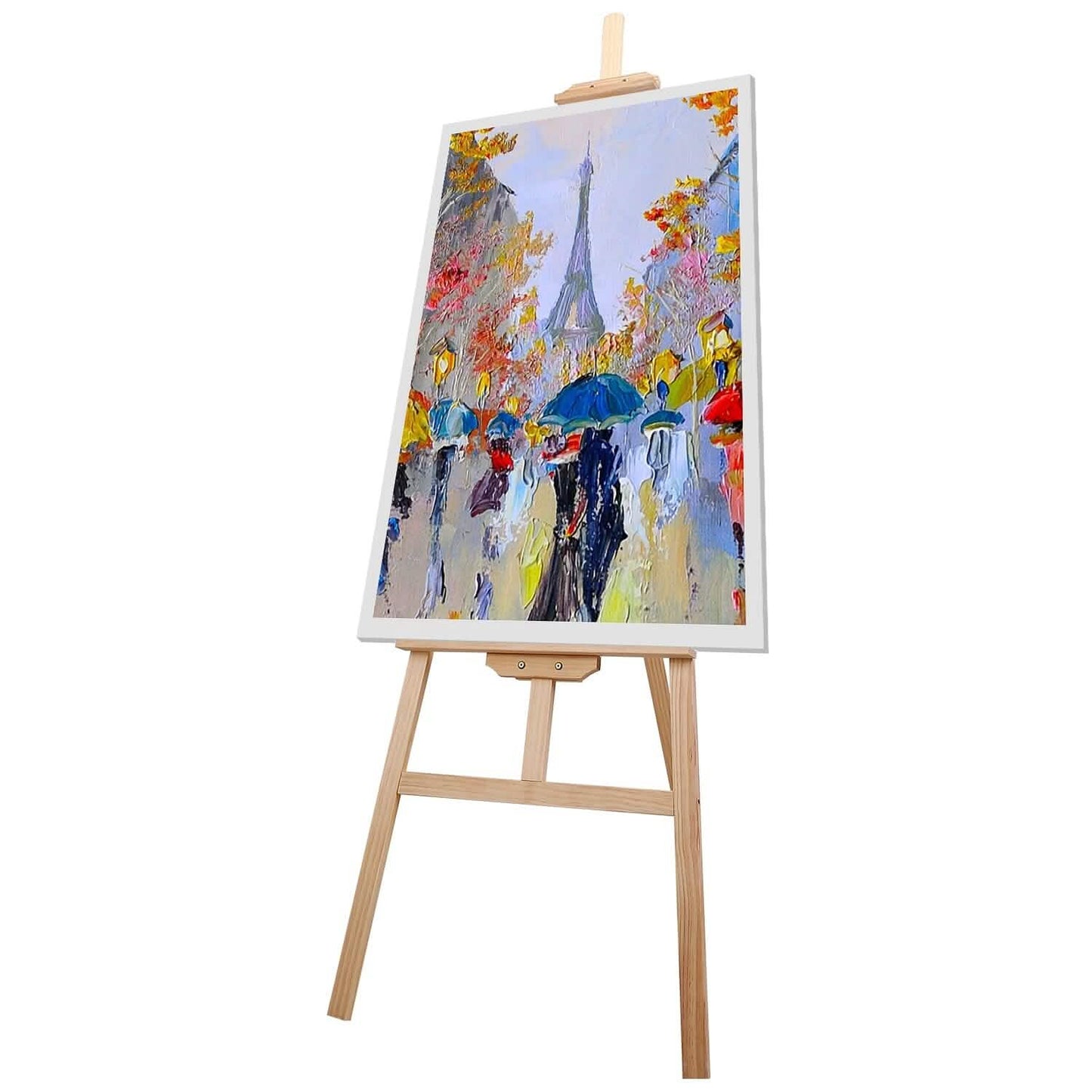 Painting Easel Stand Wooden Inclinable A Frame Tripod
