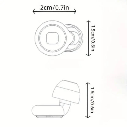 Pair of Super Soft, Reusable Silicone Ear Plugs