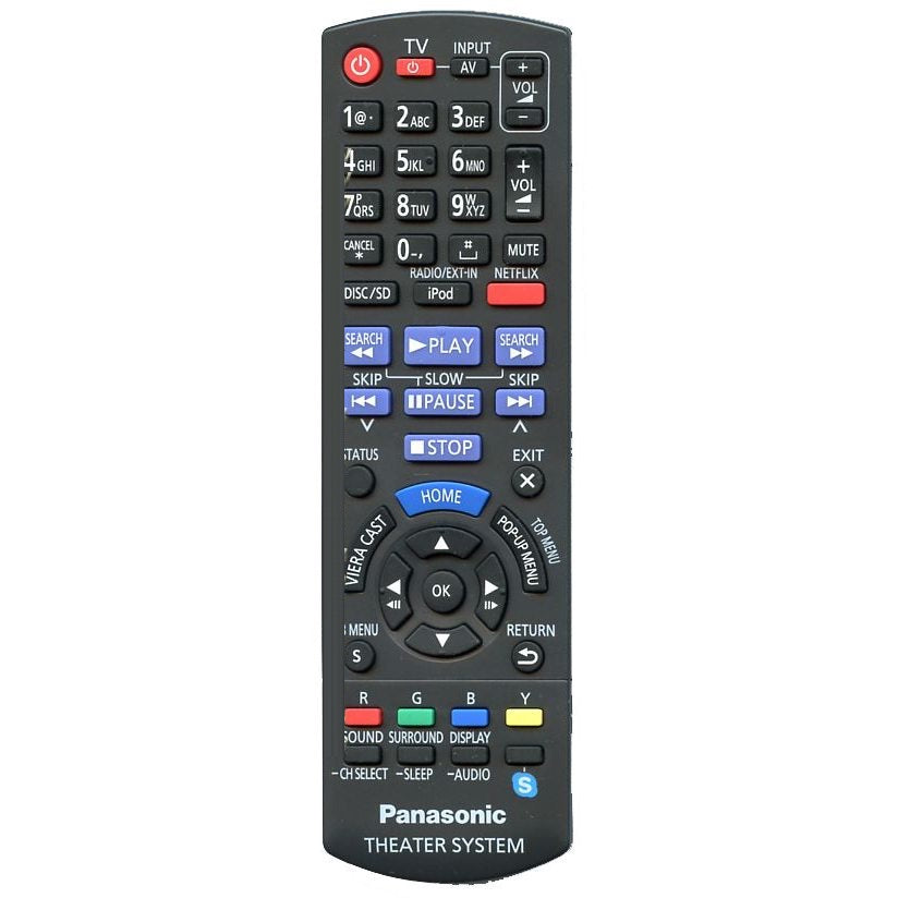 Panasonic N2QAYB000632 Home Theater Remote Control