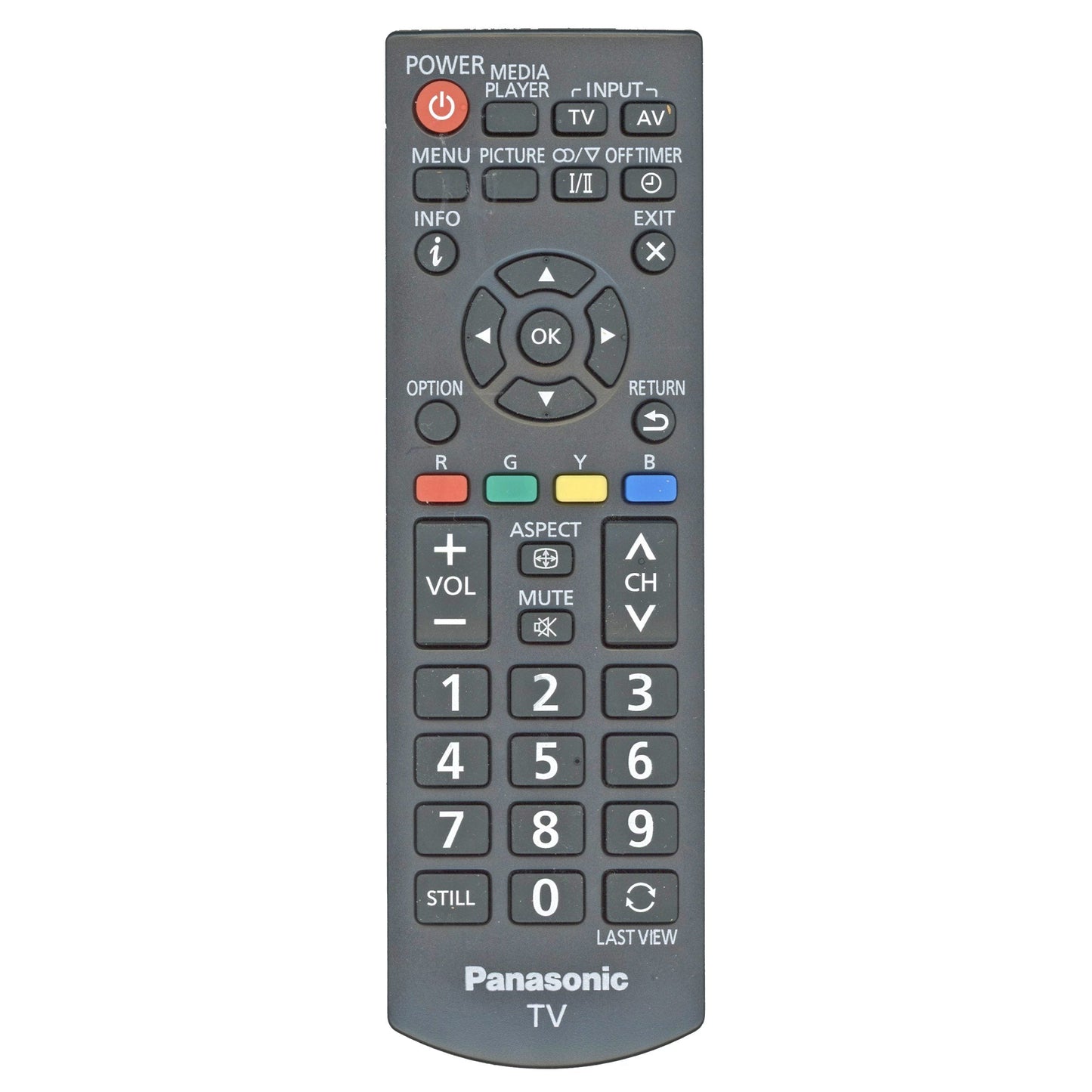 Panasonic N2QAYB000823 TV Remote Control