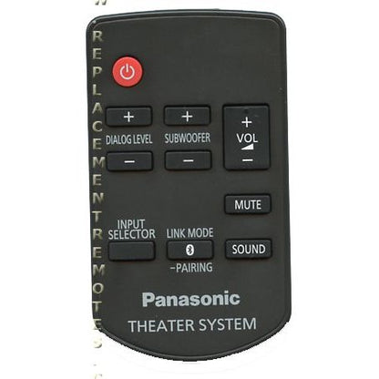 Panasonic N2QAYC000083 Home Theater Sound Bar Audio Remote Control