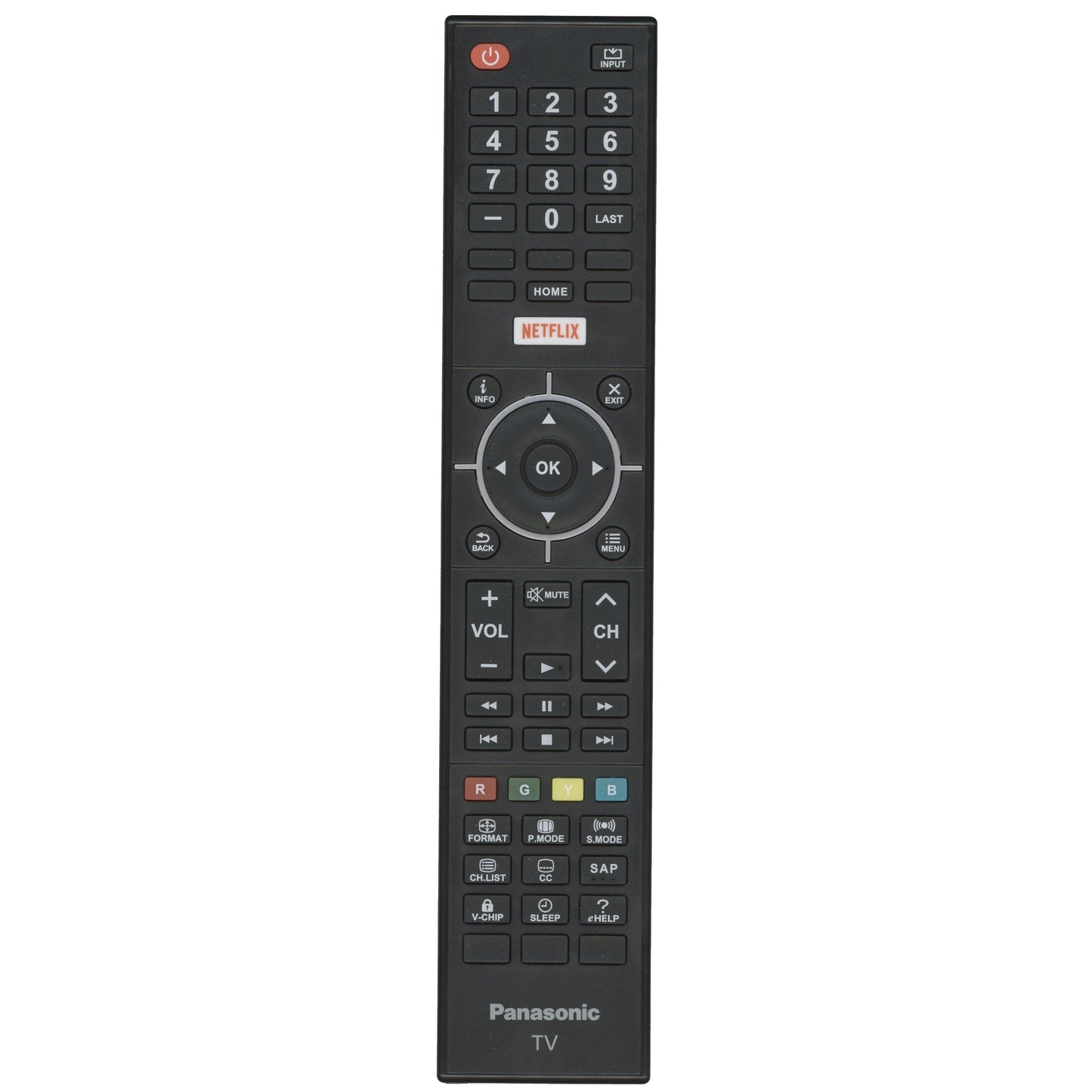 Panasonic XHY35508 TV Remote Control