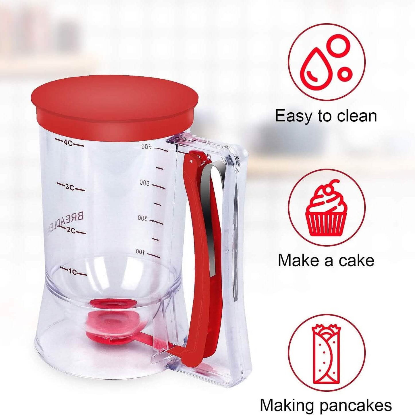 Pancake Cupcake Batter Dispenser