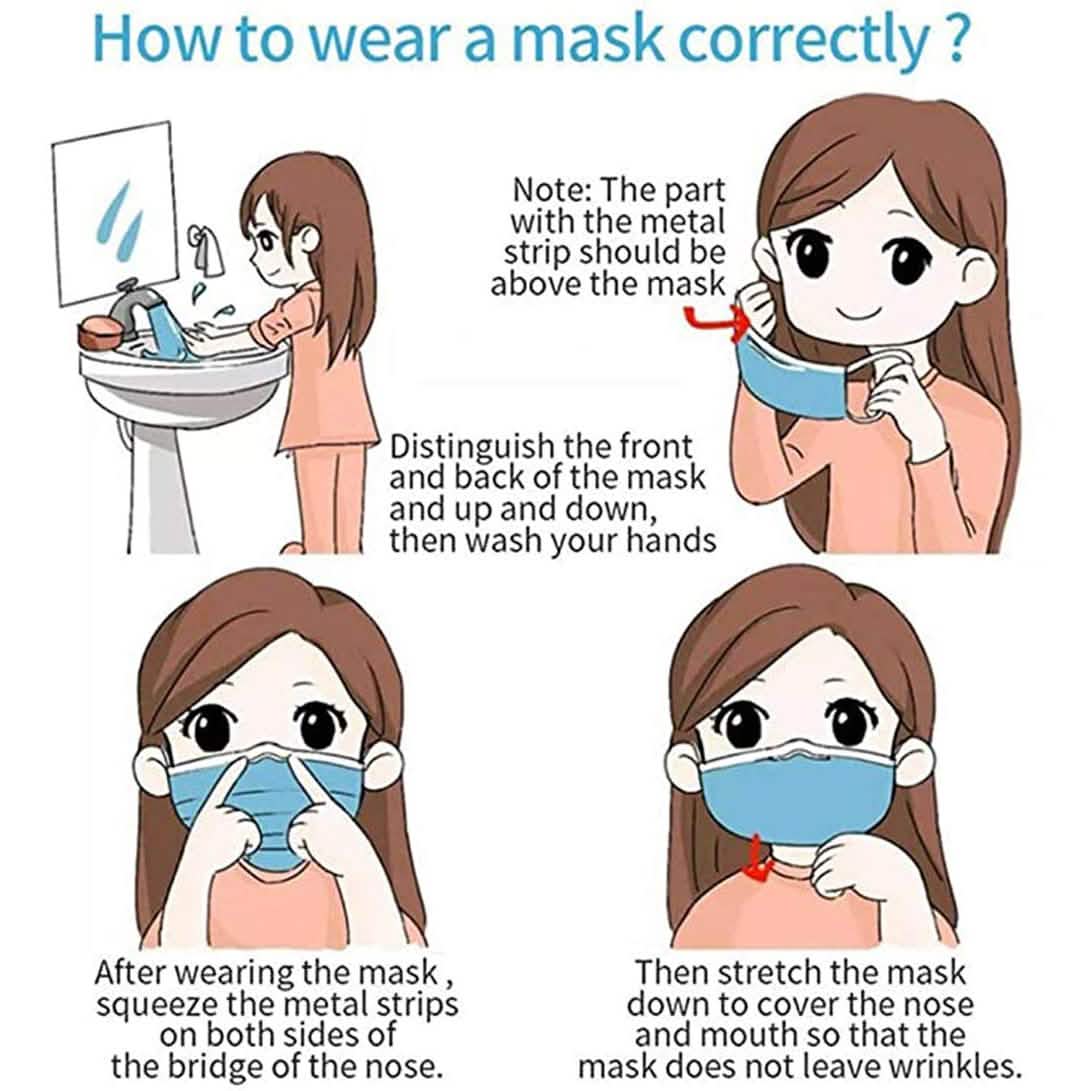 Panda Print Children's Mask