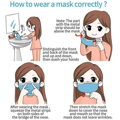 Panda Print Children's Mask