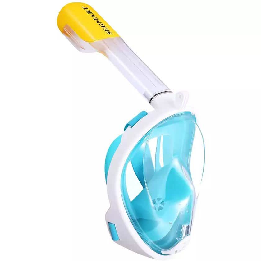Panoramic Snorkeling Mask Full Face GoPro Compatible Snorkel Mask Scuba Mask