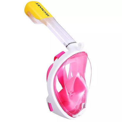 Panoramic Snorkeling Mask Full Face GoPro Compatible Snorkel Mask Scuba Mask