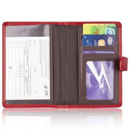 Passport Holder with Vaccination Card Protector