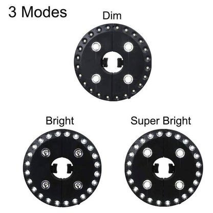 Patio Umbrella Light 3 Brightness Modes Cordless 28 LED Lights