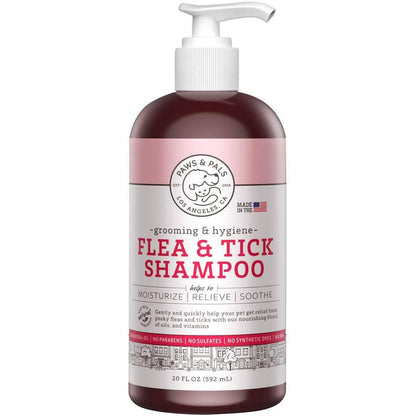Paws & Pals Flea and Tick Shampoo for Dogs & Cats