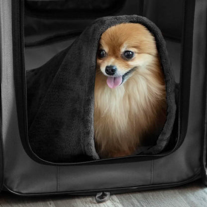 Paws & Pals Portable Pet Playpen with Blanket