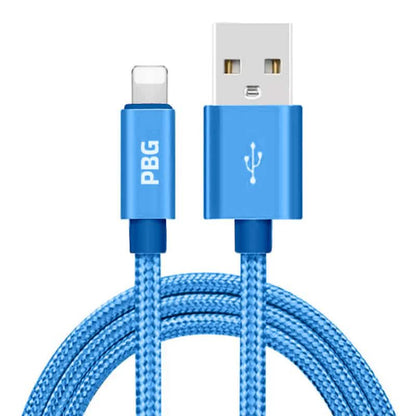 PBG XL 10Ft. Lightning Cable's Nylon Woven Protection