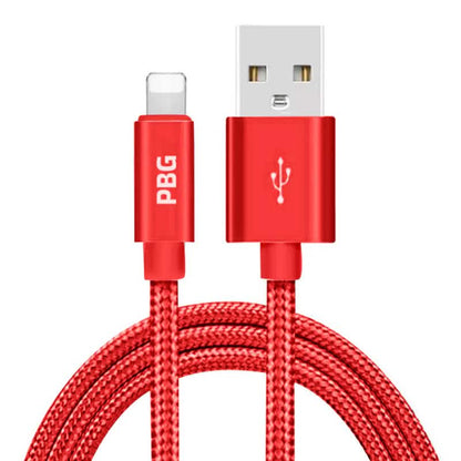 PBG XL 10Ft. Lightning Cable's Nylon Woven Protection