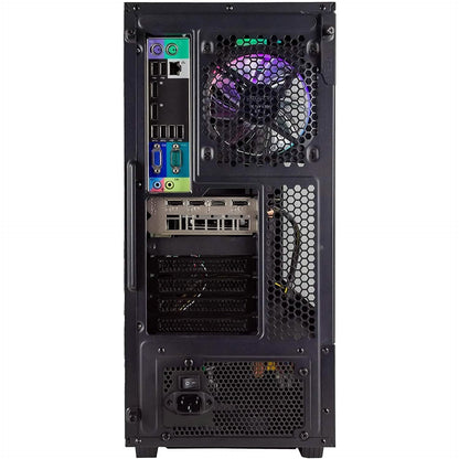 Periphio Ghoul Prebuilt Gaming PC Computer Tower 16GB RAM 120GB SSD + 500GB HDD (Refurbished)
