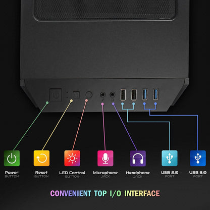 Periphio Phantom RGB Gaming Computer (Refurbished)