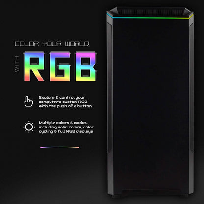 Periphio Reaper Gaming PC Computer 16GB RAM 500GB SSD (Refurbished)