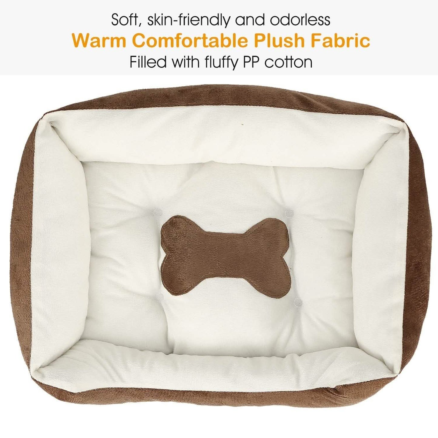 Pet Dog Bed Soft Warm Fleece
