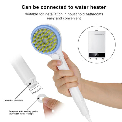 Pet Massage Shower Sprayer with Towel